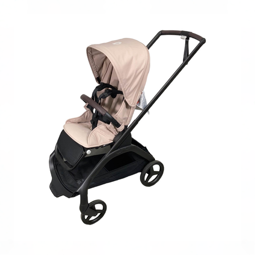 Shop Bugaboo Dragonfly Stroller, 2023, Black, Desert Taupe, Desert Taupe at GoodBuy Gear