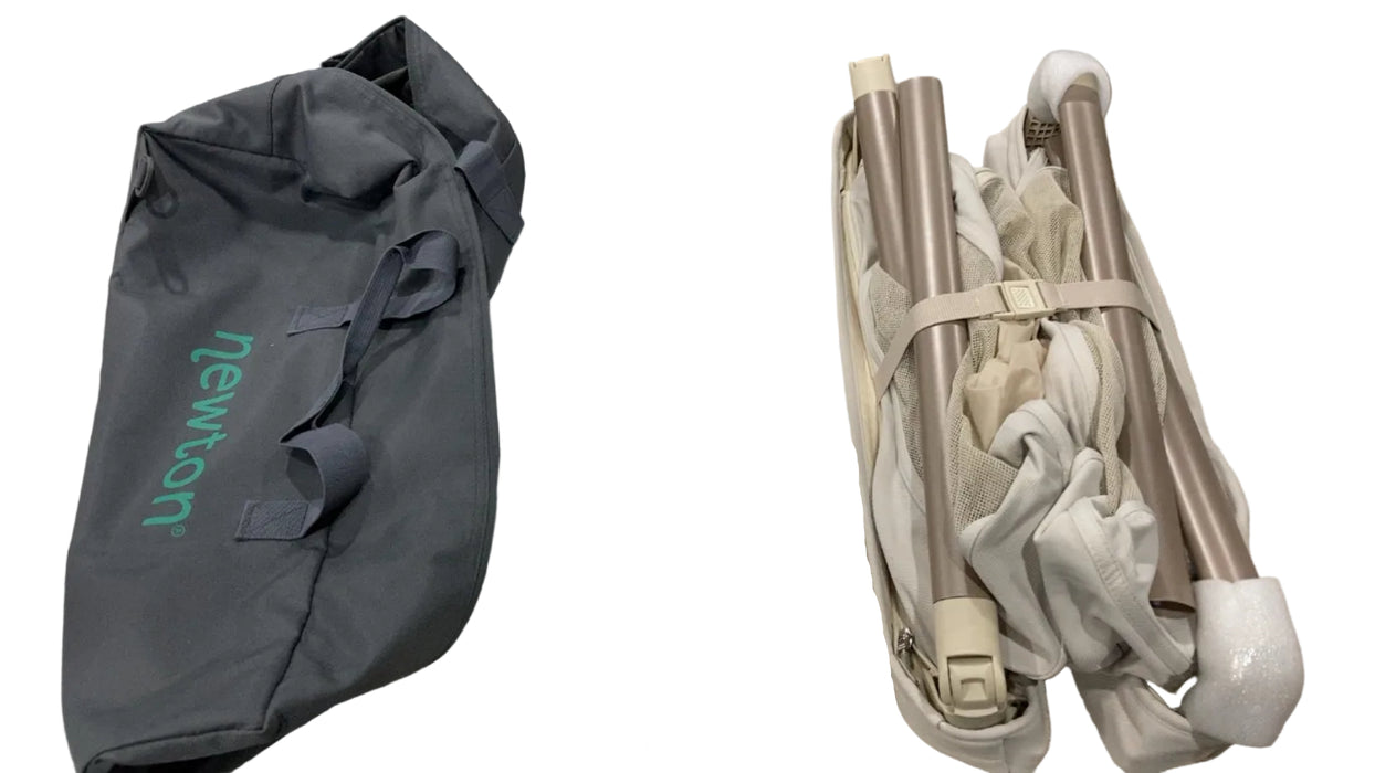 Shop Newton Travel Crib and Playard, Sand, 2025, Compact at GoodBuy Gear