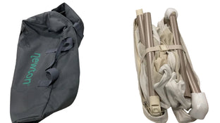 Shop Newton Travel Crib and Playard, Sand, 2025, Compact at GoodBuy Gear