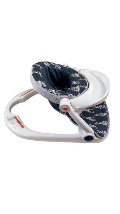 Shop Fisher Price Premium Sit-Me-Up Floor Seat with Toy Tray, Navy Garden at GoodBuy Gear