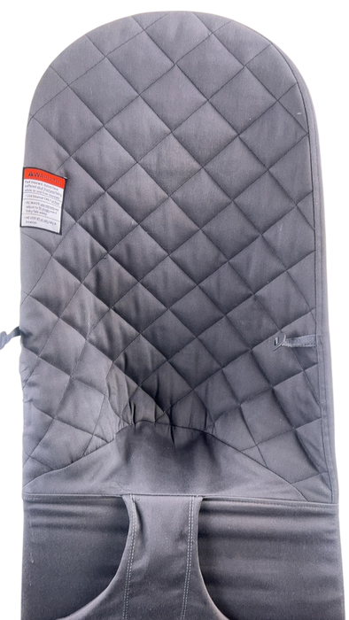 Shop BabyBjorn Bouncer Bliss, Anthracite Cotton Classic Quilt, Dark Gray Frame at GoodBuy Gear
