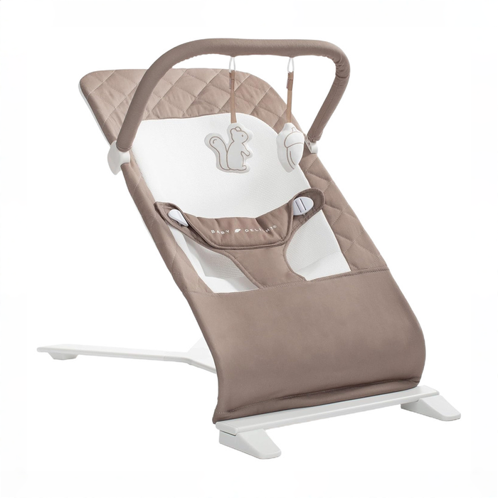Shop Baby Delight Alpine Deluxe Portable Bouncer, Organic Mocha at GoodBuy Gear