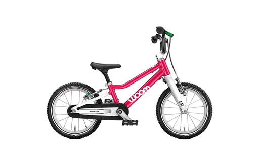 Shop Woom GO 2 Bike- 14”, Hot Pink at GoodBuy Gear