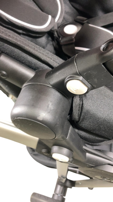 Shop Mockingbird Single to Double 2.0 Stroller, Bloom, Watercolor Drops, Silver With Penny Leather, 2025 at GoodBuy Gear