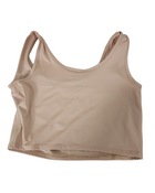 Shop Larken The Larken X Nursing Bra, Medium, Sand at GoodBuy Gear