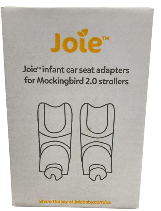 Shop Joie Mockingbird 2.0 Stroller Adapters, Black at GoodBuy Gear