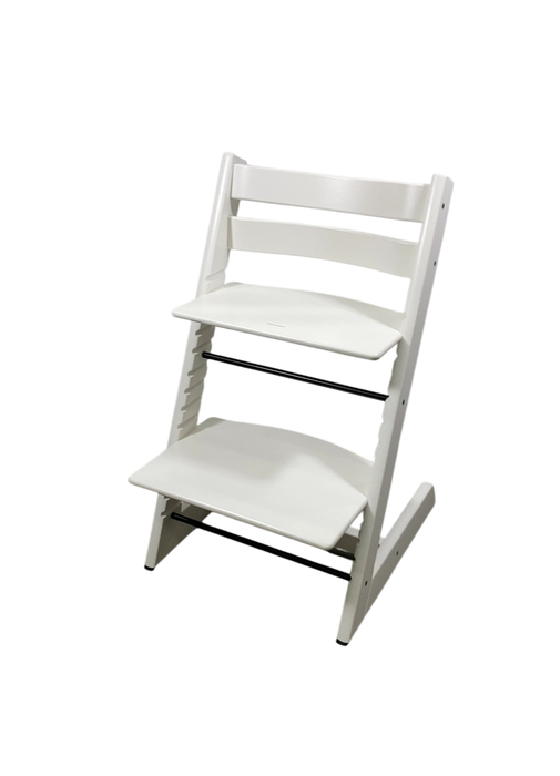 Shop Stokke Tripp Trapp High Chair and Newborn Set Bundle, White at GoodBuy Gear