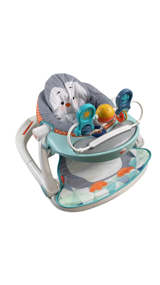 Shop Fisher Price Premium Sit-Me-Up Floor Seat with Toy Tray, Penguin Island at GoodBuy Gear
