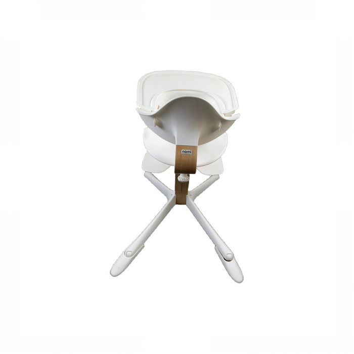 Shop Evomove Nomi Highchair, White, White Oak at GoodBuy Gear