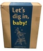 Shop Mockingbird High Chair, Natural Beech, White at GoodBuy Gear