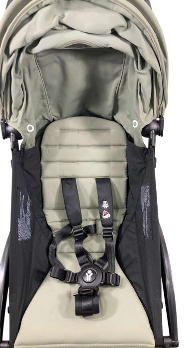 Shop Babyzen YOYO2 Complete Stroller, 2023, Black with Olive at GoodBuy Gear