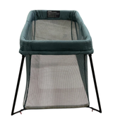 Shop BabyBjorn Travel Crib Light Bundle with Fitted Sheet, Dark Green at GoodBuy Gear