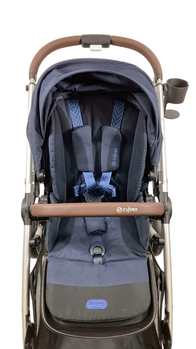 Shop Cybex Gazelle S Modular Stroller, 2022, Ocean Blue, Silver Frame at GoodBuy Gear