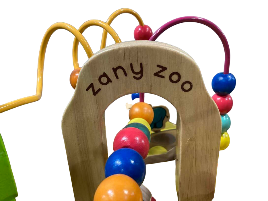 B. toys Zany Zoo Wooden Activity Cube