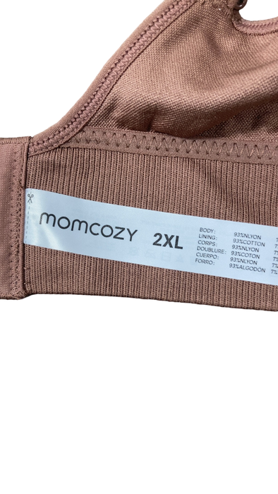 Shop Momcozy All-in-One Super Flexible Pumping Bra, 2XL, Chocolate at GoodBuy Gear