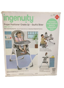 Shop Ingenuity Proper Positioner Deluxe High Chair, Soulful Skies at GoodBuy Gear