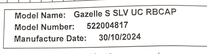 Shop Cybex Gazelle S Modular Stroller, 2024, Ocean Blue, Silver Frame at GoodBuy Gear