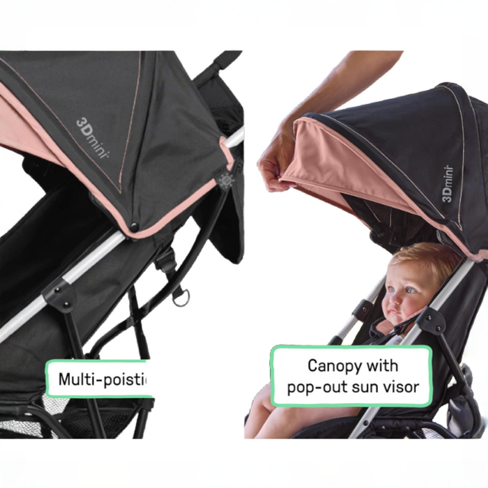 Shop Ingenuity 3D Mini Convenience Stroller, Dusty Rose Pink at GoodBuy Gear