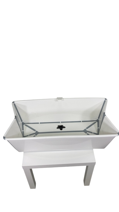 Shop Stokke Flexi Bath Foldable Baby Bathtub, White, XLarge at GoodBuy Gear