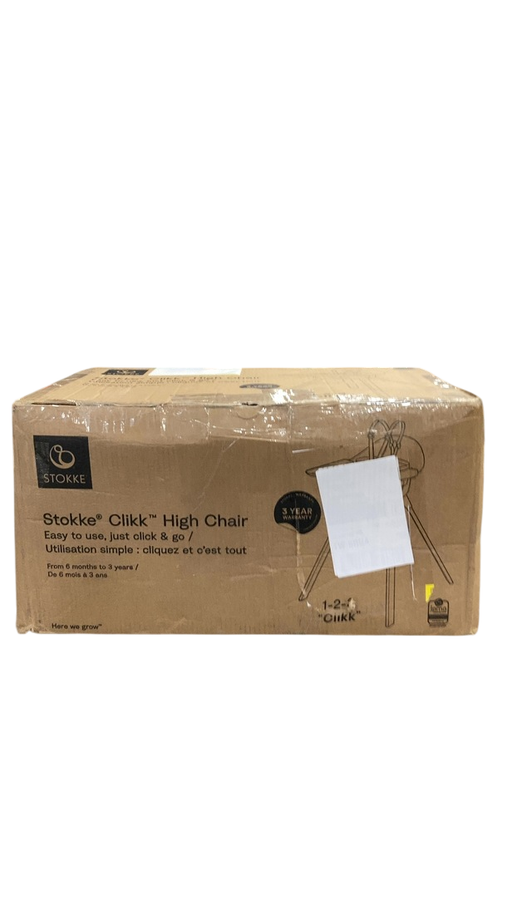 Shop Stokke Clikk High Chair, Black Warm Brown at GoodBuy Gear