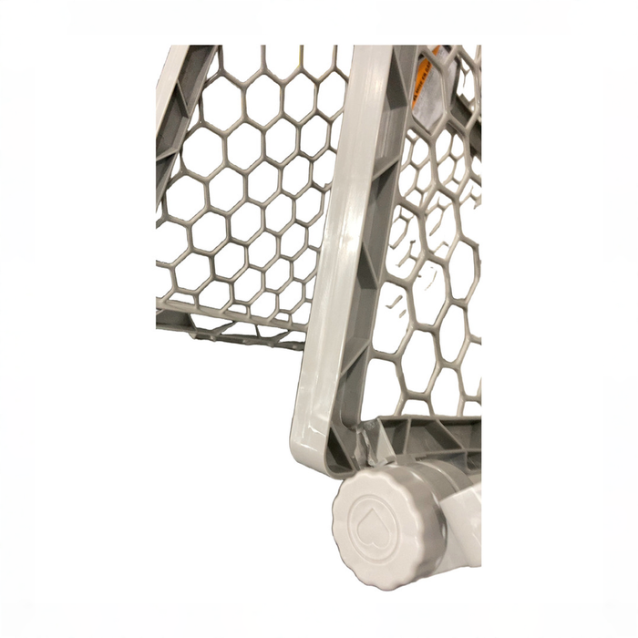 Shop Regalo 2-in-1 Plastic Play Yard and Safety Gate, Gray at GoodBuy Gear