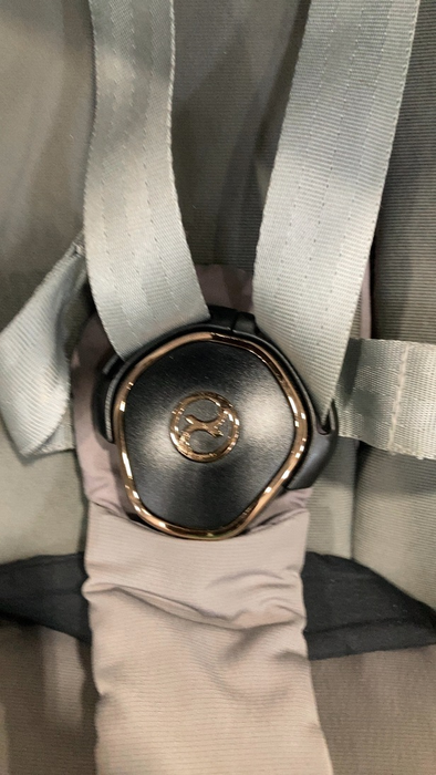 Shop Cybex Coya Stroller, 2023, Mirage Grey, Rose Gold at GoodBuy Gear