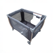 Shop Monbebe Play Yard with Full-Size Rocking Bassinet, Castle Point at GoodBuy Gear