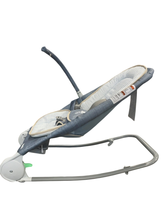 Shop Ingenuity Happy Belly Rock-to-Bounce Massage Seat, Chambray at GoodBuy Gear