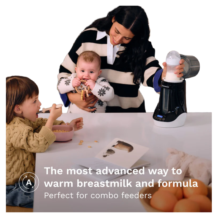Shop Baby Brezza Safe + Smart Bottle Warmer, Black on White at GoodBuy Gear