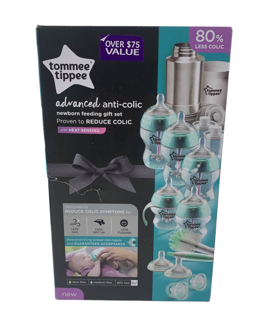 Tommee Tippee Advanced Anti Colic Newborn Baby Bottle Feeding Gift Set