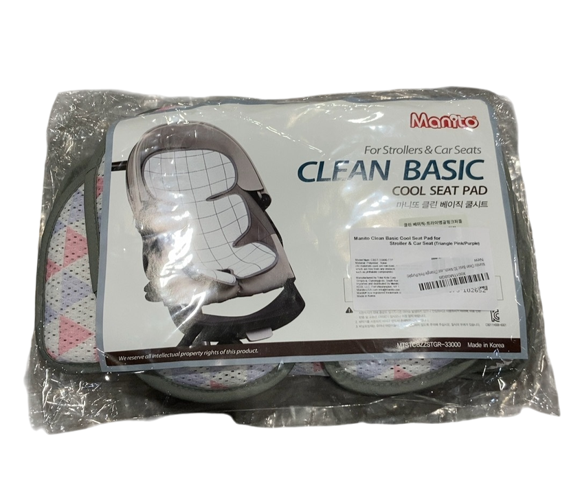 Shop Manito Clean Basic Cool Seat Pad, Triangle Pink/Purple at GoodBuy Gear