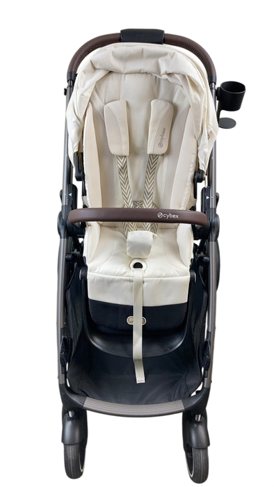 Shop Cybex e-Gazelle S Stroller, 2024, Seashell Beige, Taupe at GoodBuy Gear