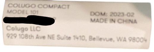 Shop Colugo Compact Stroller, 2023, Cool Grey at GoodBuy Gear