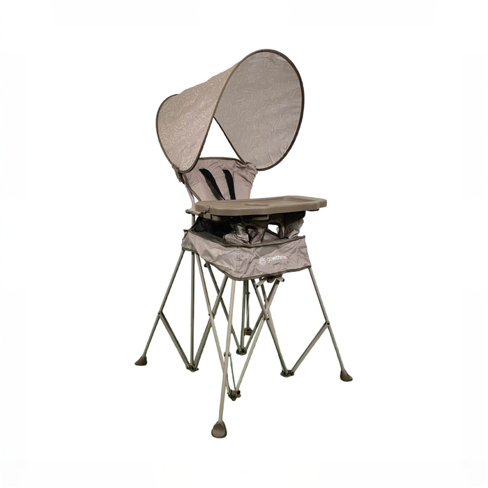 Shop Baby Delight Go With Me Uplift Deluxe Portable High Chair, Sandstone at GoodBuy Gear