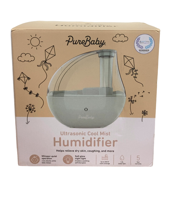 Shop Pure Enrichment PureBaby Ultrasonic Cool Mist Humidifier, Whisper Green at GoodBuy Gear