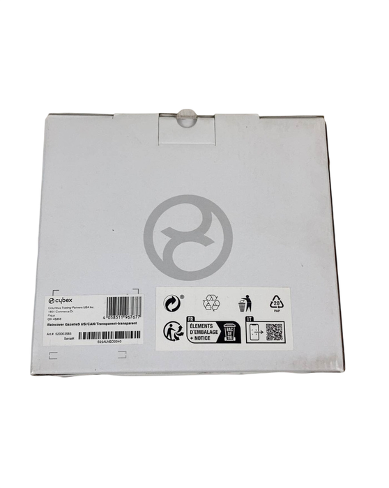 Shop Cybex Gazelle S Rain Cover, Clear at GoodBuy Gear