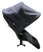 Shop Bugaboo Donkey 5 Duo Extension Set, 2024, Black Frame, Stormy Blue, Stormy Blue, with Canopy at GoodBuy Gear