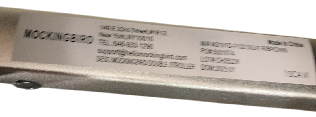 Shop Mockingbird Single to Double 2.0 Stroller, Bloom, Watercolor Drops, Silver With Penny Leather, 2025 at GoodBuy Gear