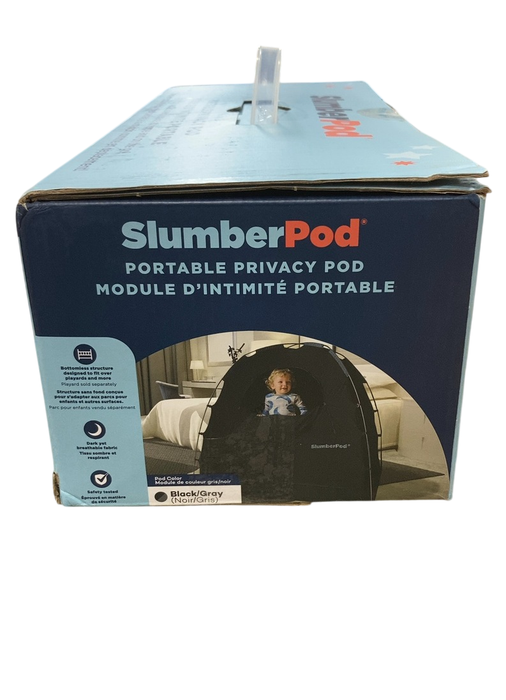 Shop SlumberPod 2.0 Sleep Canopy, Black with Gray at GoodBuy Gear
