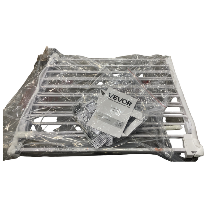 Shop Vevor Adjustable Baby Gate, White at GoodBuy Gear