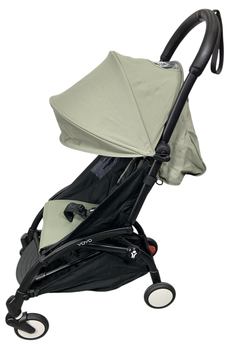 Shop Babyzen YOYO2 Complete Stroller, 2023, Black with Olive at GoodBuy Gear