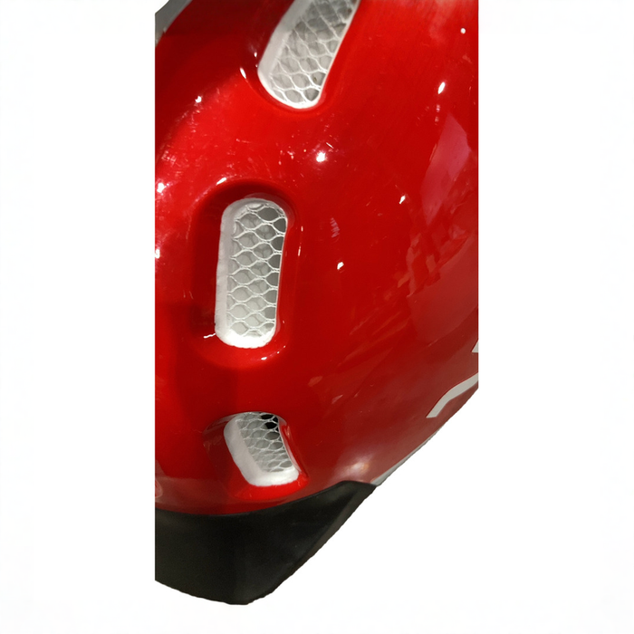 Shop Woom Ready Kids Helmet, Without Light, Woom Red, XSmall at GoodBuy Gear