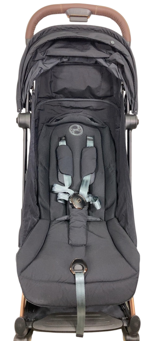 Shop Cybex Coya Stroller, 2023, Rose Gold, Sepia Black at GoodBuy Gear