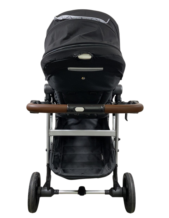 Shop Mockingbird Single to Double 2.0 Stroller, 2025, Black, Silver With Penny Leather, Windowpane at GoodBuy Gear