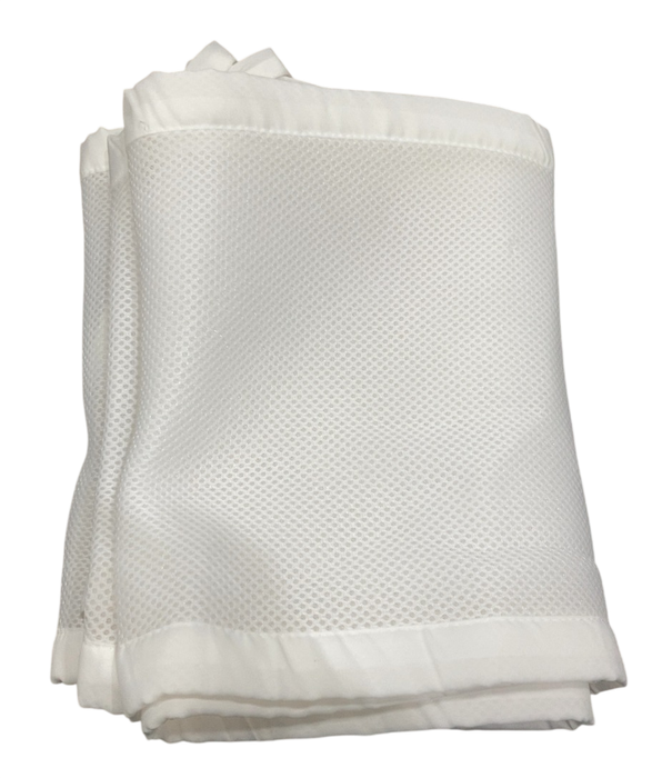Shop Breathable Baby Mesh Crib Liner, Full Size/4 Sides, White at GoodBuy Gear