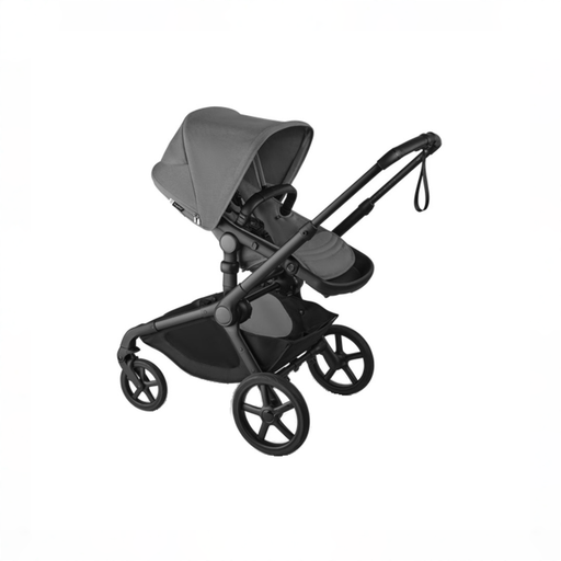 Shop Bugaboo Kangaroo Single To Double Stroller, 2026, Black, Moon Grey, Moon Grey at GoodBuy Gear