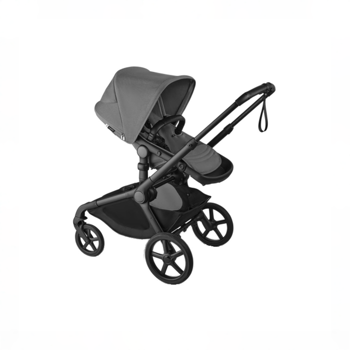 Shop Bugaboo Kangaroo Single To Double Stroller, 2026, Black, Moon Grey, Moon Grey at GoodBuy Gear