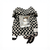 Shop Mabē The Monarch Carrier, Ebony Check at GoodBuy Gear
