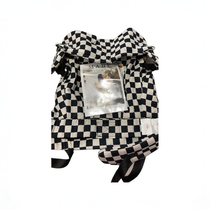 Shop Mabē The Monarch Carrier, Ebony Check at GoodBuy Gear
