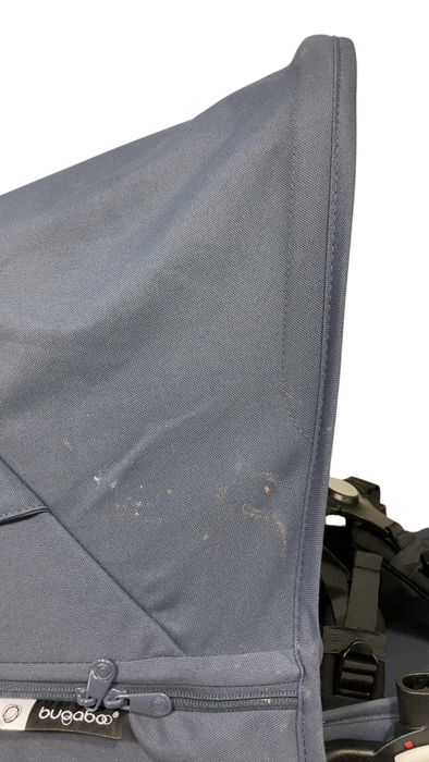 Shop Bugaboo Donkey 5 Duo Extension Set, 2024, Black Frame, Stormy Blue, Stormy Blue, with Canopy at GoodBuy Gear